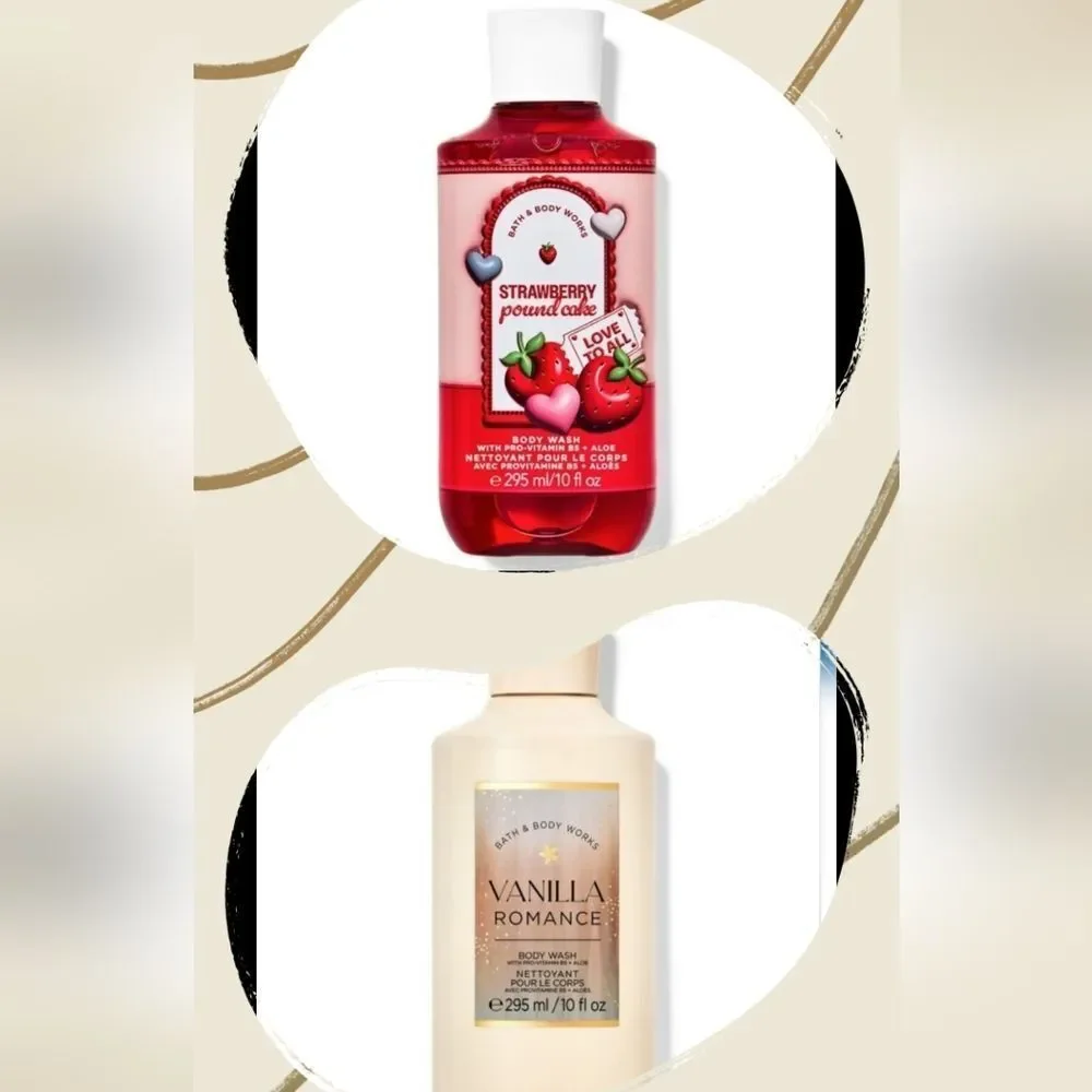 1 Bath and body works Body Wash